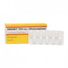 Синемет таб. 250+25мг №50