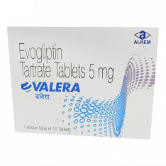 Эвоглиптин 5 мг :: Эводин 5 мг полный аналог Valera 5мг табл. №15
